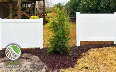 Modern Fencing Property Boundary
